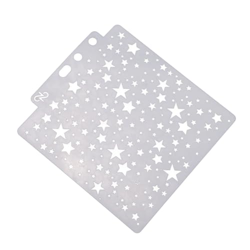 TIDTALEO Plantillas para Pintar de Pet Resistentes y Huecas Patrones Variados para Manualidades, Scrapbooking y Bricolaje Creativo