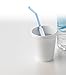 Bionix Health at Home Safestraw Drinking Aid for Thin Liquids, White