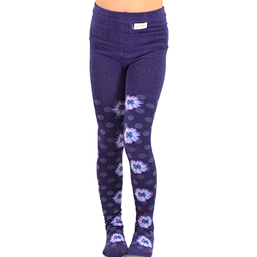 TeeHee Socks Little Girls Toddlers Fashion Casual Cotton Tights 3 Pairs Stripes Dots Flowers Hearts Animals School Dance3