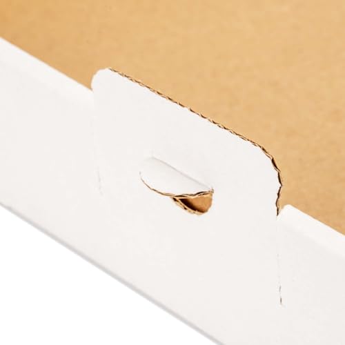 kartonprimus Maxibriefkartons 160 x 110 x 50 mm MB-1 weiß Maxibrief Karton Faltschachtel stabil Versandkarton für Post DHL Versand DIN A6 Warensendung Büchersendung Versandschachtel (50 Stück)