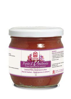 Prunes Uméboisi Purée - Facilite la Digestion - Pot verre 300 G - Celnat