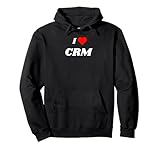 I love CRM - stock ticker gifts Pullover Hoodie