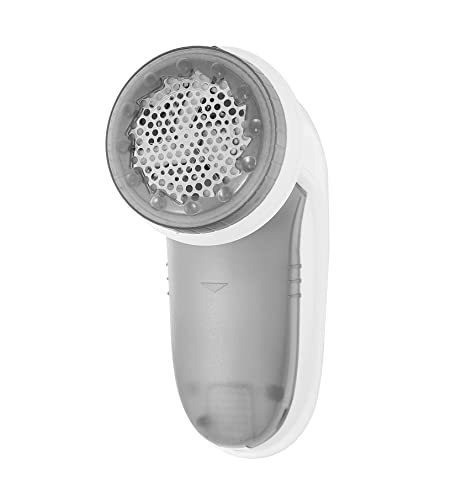Invero Rechargeable Electric Lint Remover Fabric Shaver - Quick and Effective Removal of Bobbles or Pills - 2 Speed Settings - Stainless Steel Blades and Height Adjustable Head