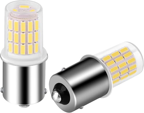 Bsxywa 1156 12v 24v Glühbirne Weiß Licht 6000k Glühbirne für Outdoor-Landschaft Beleuchtung etc (2 Stück)