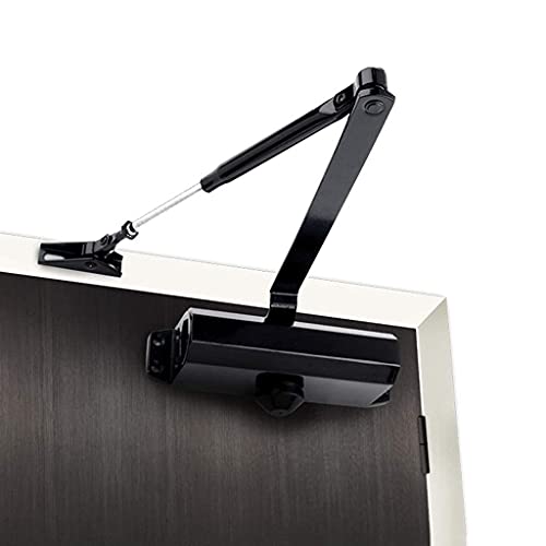 Fechos de porta de liga de alumínio ajustáveis comerciais leves, fechamento suave com fechos de port