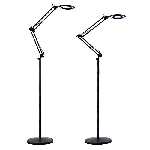 Lampe debout au sol grossissante pour salon de tatouage et artisanat