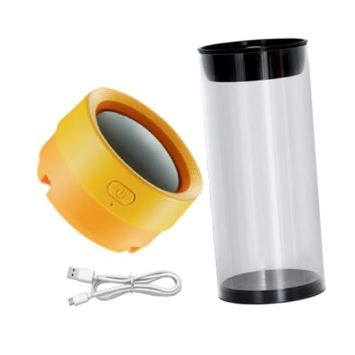 Yiju Shuttlecock Humidifier,Badminton Ball Steamer, Lightweight Professional Badminton Tube Caps Shuttlecock Steamer, Yellow