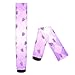 Purple Grape Glitter Women Long Thigh High Socks Fashion Crazy Baseball Socks Football Socks for Brides for Cosplay Shoe Size 5-8/8-11