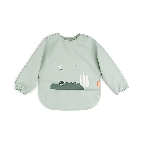 Done by Deer Long Sleeved Pocket Bib with Adjustable double closing