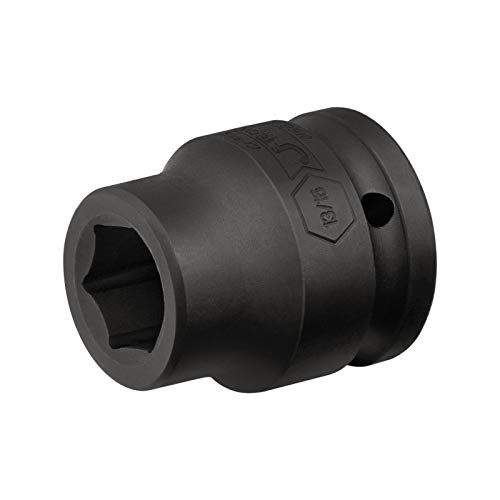 Image of JETECH 3 /4 inch Drive 13 /16 inch Standard Impact Socket, 6-Point SAE Impact Socket, Chrome Molybdenum (Cr-Mo) Alloy Steel, Heat-Treated, Heavy-Duty for Automotive & Industrial Mechanics
