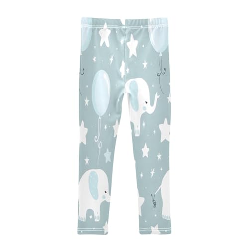 Toddler Girls Leggings Printed Yoga Pants Leggings Balloon Elephant for Kids2