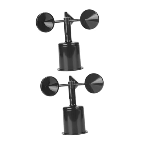 ARTIBETTER 2 Stück Teiliges Abs Windmesser Gehäuse Robust und Verschleißfest Geeignet für Windrichtungsmessung in Gewächshäusern und Wetterstationen Langlebige Kunststoffhülle für Präzise