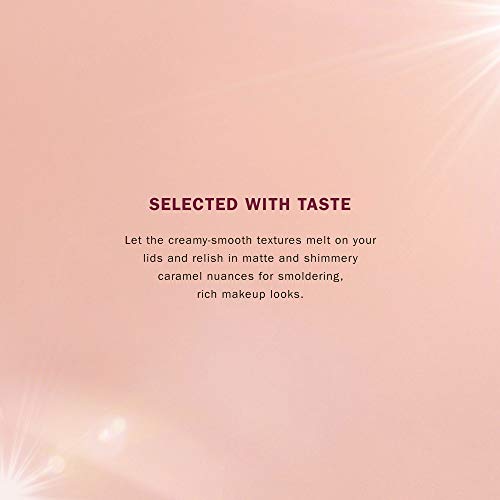 ZOEVA Caramel Melange Eyeshadow Palette - 10 Warm, Neutral & Modern Shades, Matte, Matte with Glitter & Metallic Finishes, Natural Eye Shadow Set, Suitable for All Eye Colors