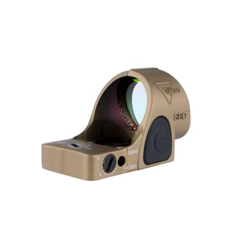Image of OPMOD Trijicon SRO Sight Adjustable LED 1.0 MOA Red Dot, Coyote Brown, 2500021