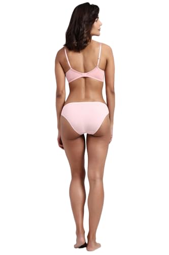 Image of Van Heusen Women's Everyday Cotton Bra|Medium Coverage|Non Padded|Non Wired|Seamless Moulded Cups|Anti Bacterial Tech| Keeps you Fresh|Sweat Absorbent|No Slip Soft Straps|Detachable Straps|Style 11001