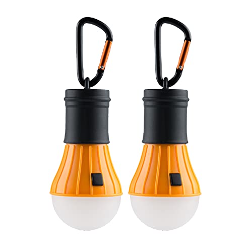 Acecamp Portable Tent Led Light Bulb Lantern With Clip Hook Carabiner For Camping, Hiking, Backpacking, Fishing, Emergency, Includes Batteries #TOP26
