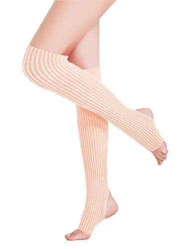 Image of v28 Women's Neon Knit Leg Warmer for 80s Party Dance Sports Yoga