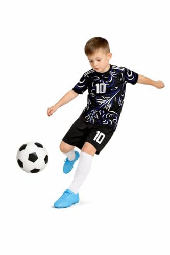 Image of Messi 10 Home Football Jersey T-Shirt((Kid's,Boy's & Men)