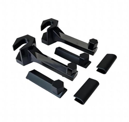 New Bow Hanger for Truck 2 Set Not 3D Printed Silicone Protection Archery Hunting Shooting Bracket Headrest Mount Universal Compound Bow Holder for Vehicle Storage and Hunting Transport (2PCS)