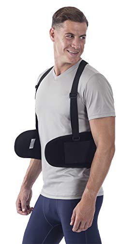 Nyortho Back Brace Lumbar Support Belt - For Men And Women | Instantly Relieve Lower Back Pain | Maximum Posture And Spine Support, Adjustable, Breathable With Removable Suspenders | Medium 30-34 In. #TOP7