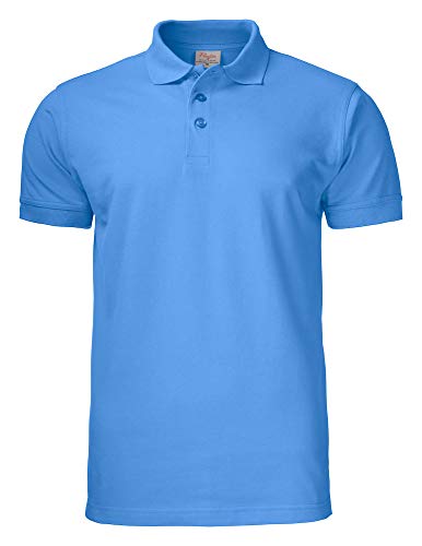 Polo Surf Pro RSX bleu océan taille L t-shirt col boutonné