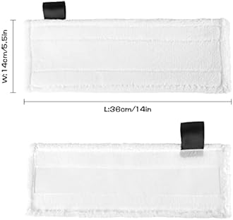 Yewrrite 5 Pack Microfibre Cloth Cover Pads for Karcher Steam Mop Replacement Pads Karcher Steam Cleaner Accessories Compatible for Karcher easyfix SC2 SC3 SC4 SC5 Series Karcher Steamer Pads