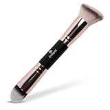 Pennello Fondotinta Professionale 18,5 cm – Pennello Trucco Viso a Setole Morbide per Appl...
