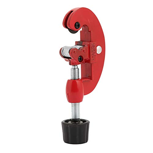 Cortador de Tubo de Acero de Manganeso Cortador de Tubo de Cobre Para Tubo Corrugado de Aluminio Tubo PPR Herramienta de Corte de Acero Manganeso Para Uso Doméstico e Industrial (Red)