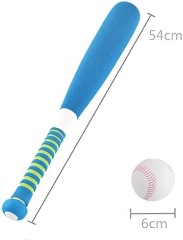 xwin sportseries Kids 55CM Baseball Bat and Ball Foam Baseball Bat Set for kids and Toddlers, Safe Play Outdoor Training, Lightweight, Soft Grip, Random Colour