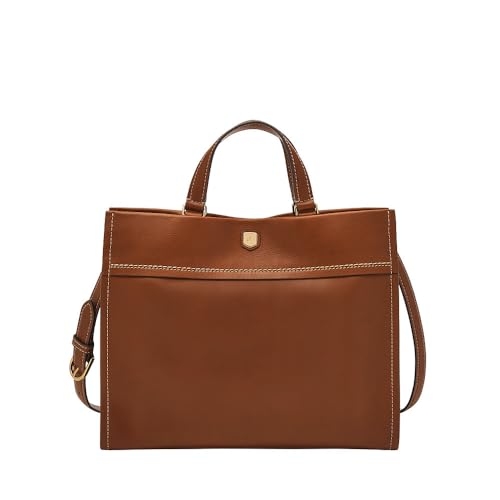 Cabas PM Gemma Fossil cuir femme sac à main rigide ZB1992200