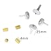 kowaku 8 Pieces Drone Motor Gears and 36T Big Gears, RC Quadcopter Toys Repair Parts for E88Pro E88 Accessories