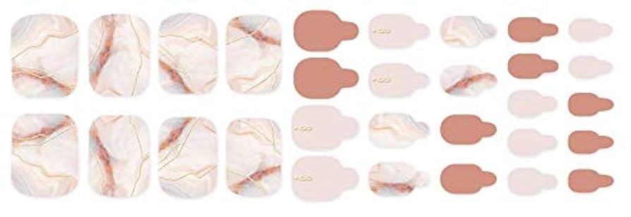 Amazon.co.jp: 30枚入り フットジェルネイルシール 貼るだけでOK