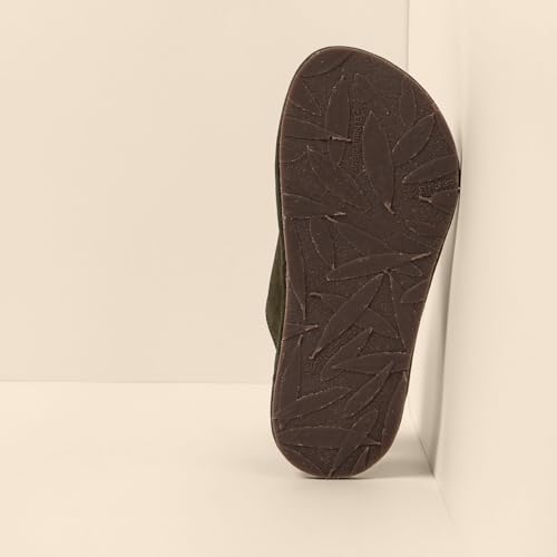 El Naturalista Unisex. 256821122005_0G3 N5682 Sandali In Pelle Verde (45), Basso, Fibbia, Casual - 3