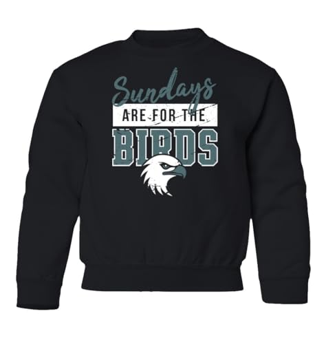 Sundays Are For The Birds Youth Crewneck Sweatshirt