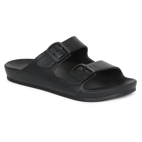 Image of Aqualite NEO-1258 Men Slides Sandal with Slip-on wear, Comfort and Flat Base Sandal for dailywear uses