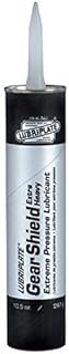 Lubriplate L0152-000 Gear Shield Series Black ISO-9001 Registered Quality System, ISO-21469 Compliant 40+ cSt Multi-Purpose Open Gear Grease (Pack of 10)