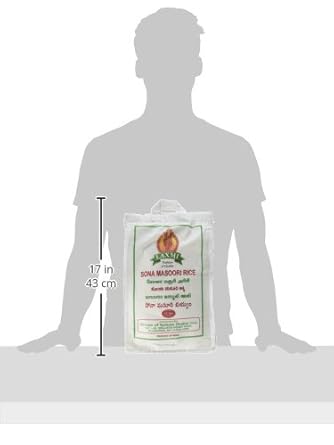 Laxmi, Sona Masoori Rice, 10 Pound(LB)