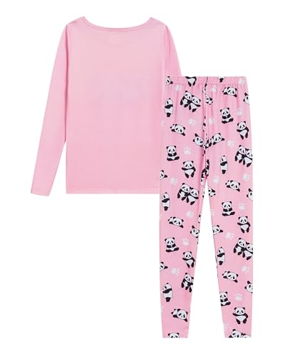 MyFav Children Girl Pajama Long Sleeve Sleepwear Cute Big-Eye Panda Nightclothes2