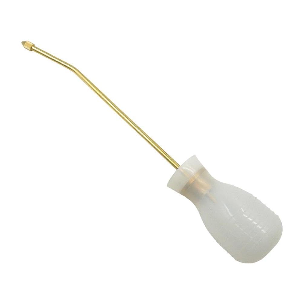 Powder Duster Large Diatomaceous Earth Bulb Duster Applicator With Long Copper Tube Garden Duster Multi Purpose Sprayer Dispersing Dust Professional Tool