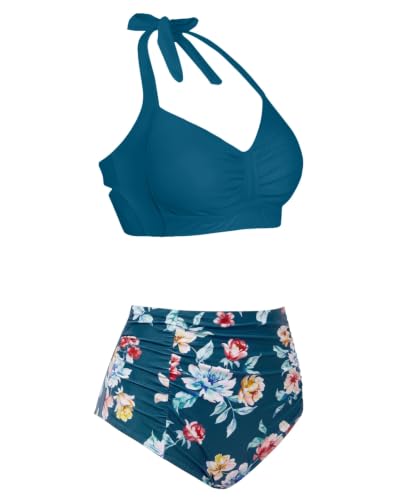 Image of Holipick Women's High Waisted Bikini Set