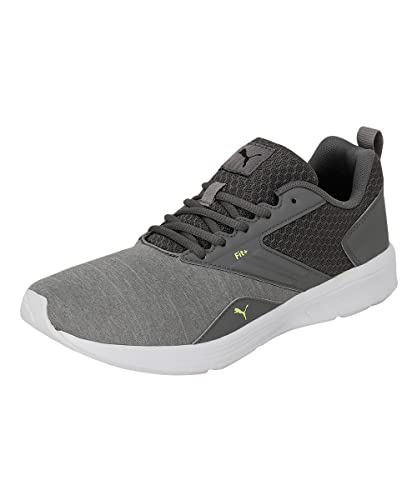 Image of PUMA | NRGY Comet Running Shoes | Castlerock-Quarry-Lime Squeeze | 7UK