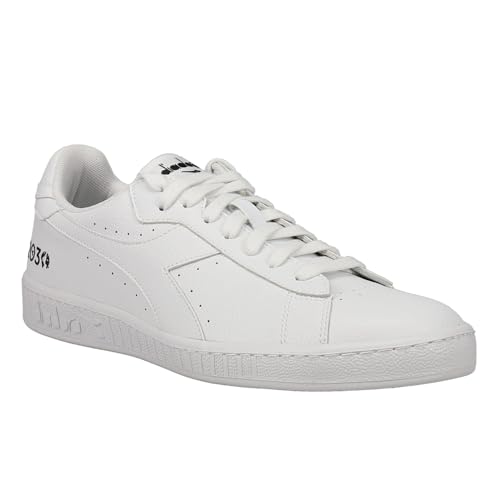 Diadora Mens Game L Low 2030 Lace Up Sneakers Shoes Casual - White2