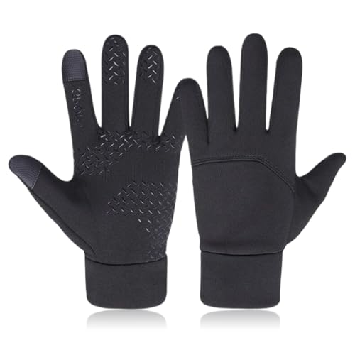 Guantes Ciclismo Hombre Largo Guantes Bicicleta Carretera Pantalla Táctil Acolchado Antideslizante, Unisex Adulto