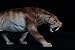 WLNTDOLA Smilodon Figure Saber-Toothed Tiger Felidae Model PVC Decoration Gift for Adult