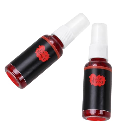 Playdo 6 Peças acessórios de sangue do dia das bruxas enfeitado adereços de cosplay do dia das bruxa