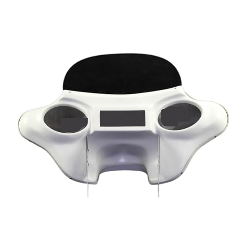 Batwing amovible pour réduire le vent sur Road King avec phare blanc et aileron latéral