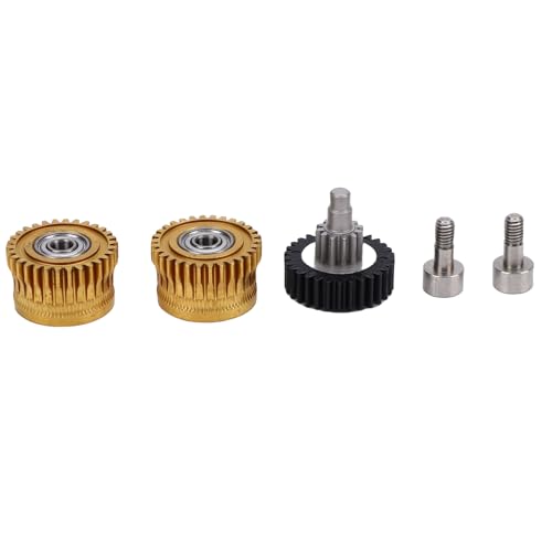 Pignon à double roulement pour kit de vitesse d'extrudeuse K1 et K1C en acier robuste