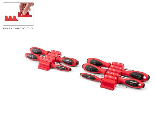 Image of TEKTON Phillips and Slotted Screwdriver Set, 9-Piece | DWZ90113