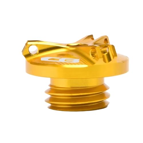 CB650R CB400 CB500X F CB300R CB190R CB650F CB1000R バイクオイルフィラーキャッププラグカバーに対応(Gold)