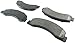 StopTech 308.07560 Street Brake Pads; Front with Shims and Hardware